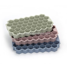 Silicone honeycomb ice grid hole ice mold